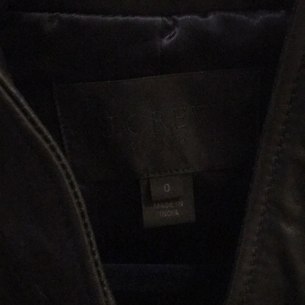 J.Crew Collection Leather Jacket - Picture 3 of 6